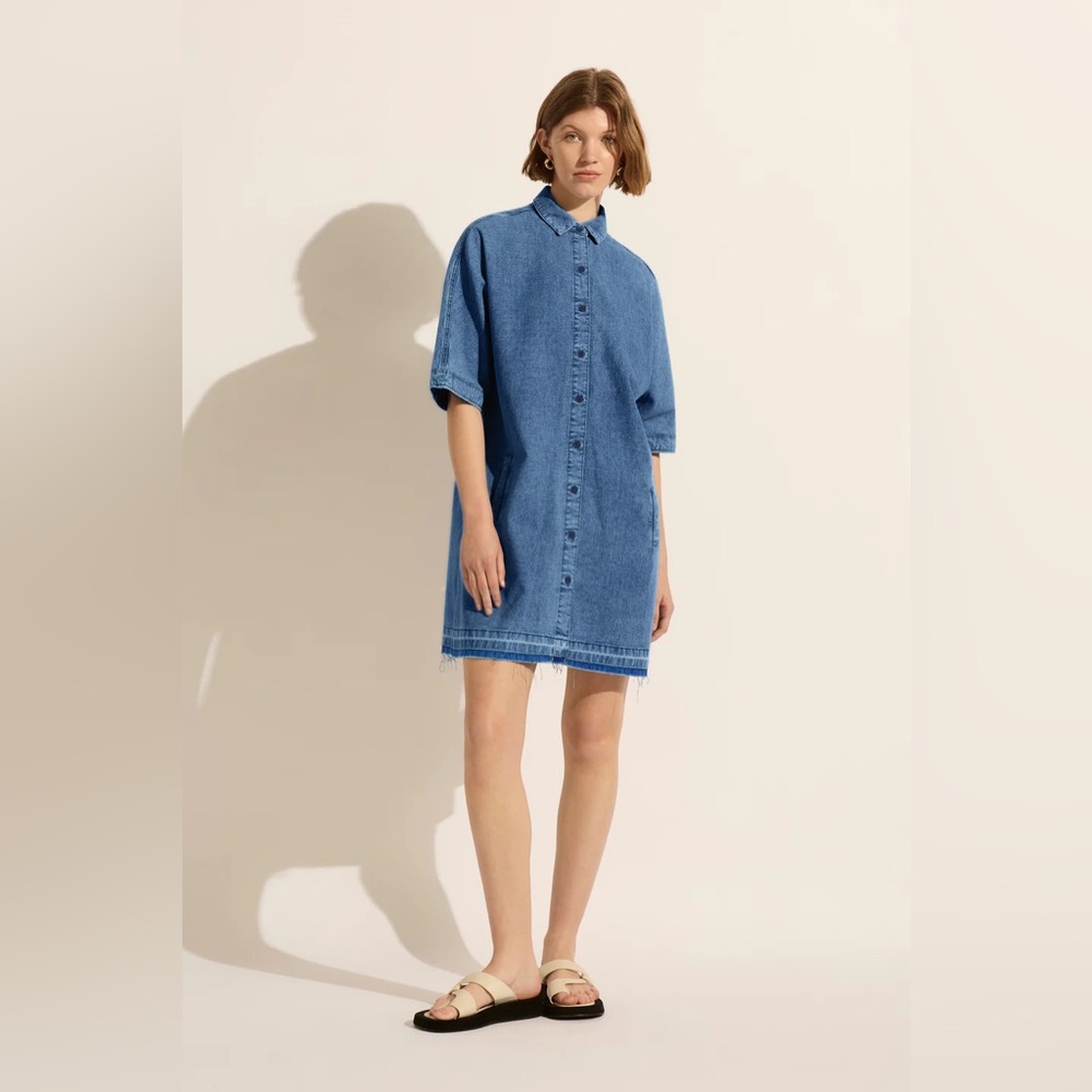 Outland Denim Organic Cotton Arlo Dress, Sz Medium
